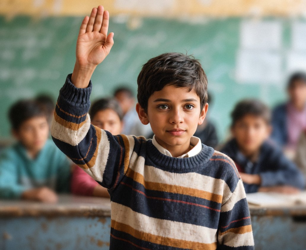 boy-raises-hand-classroom